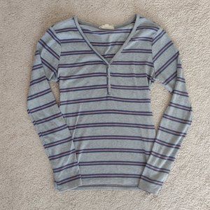 Long Sleeve Striped Shirt